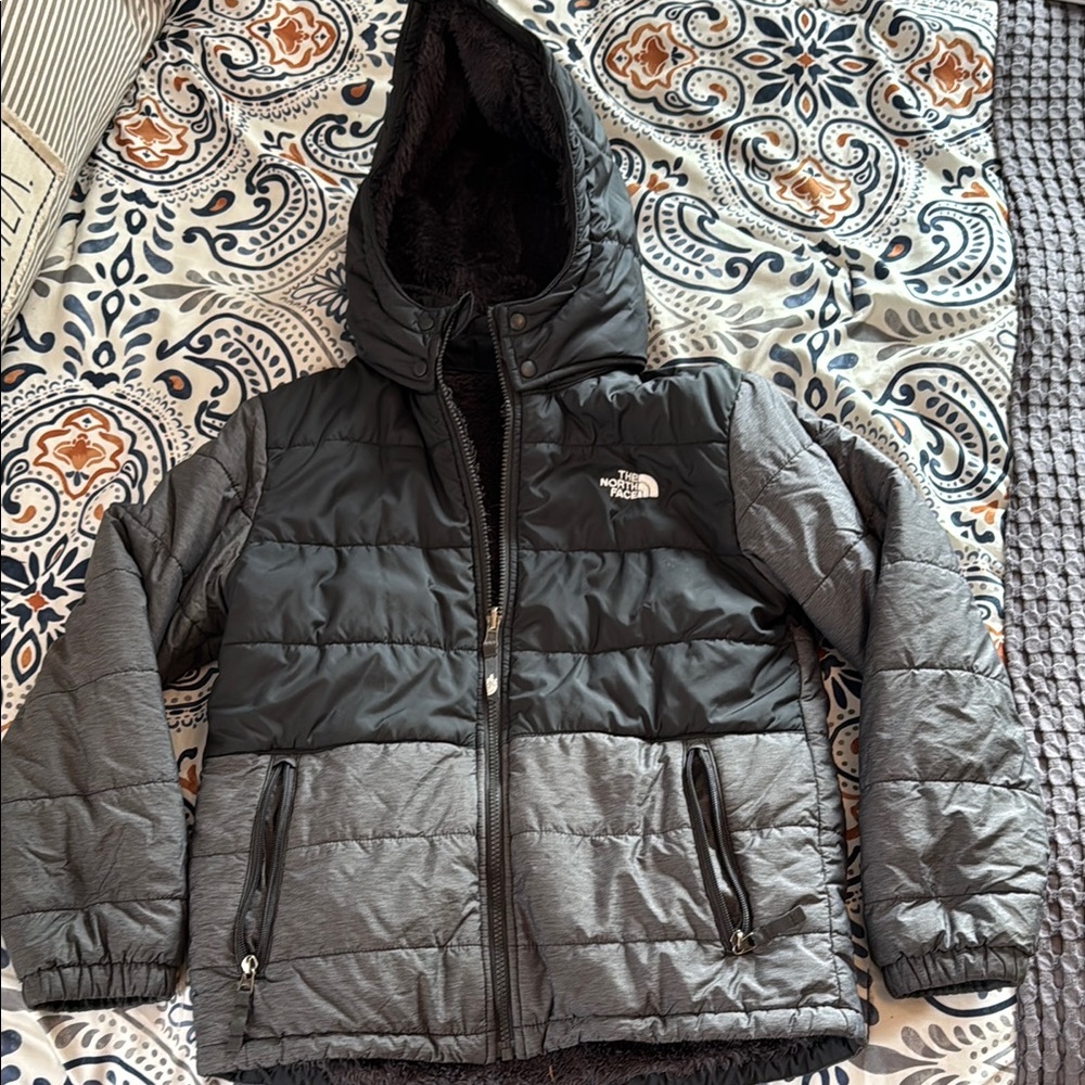 The North Face Kids' Two-Tone Gray Jacket